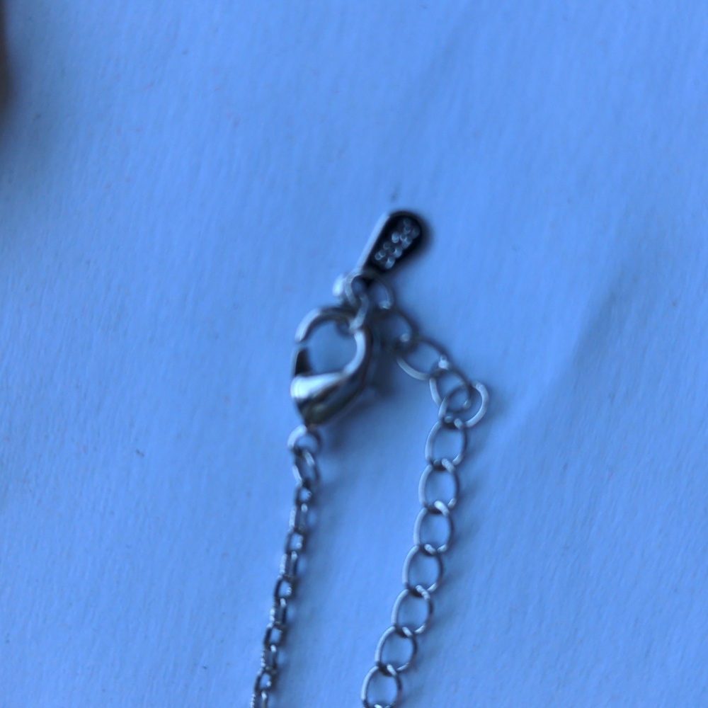 Golden Jade Sterling Silver Pendant Necklace. Hand Carved Tiger. Burma Artisan - Picture 5 of 8